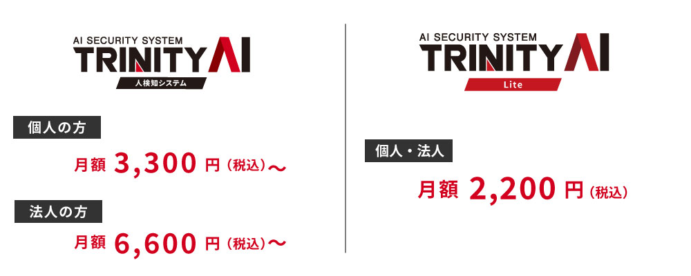 AI人検知システム料金