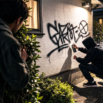 落書きの犯人は特定できる?器物損壊の罰則と証拠の集め方・警察相談の流れを解説