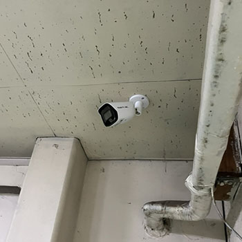 埼玉県の印刷工場に防犯カメラを設置しました