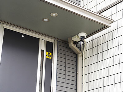 戸建住宅（家庭用）の防犯カメラ