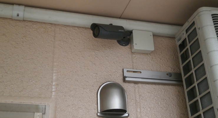川崎市の一軒家に防犯カメラを１台設置 横浜防犯カメラセンター